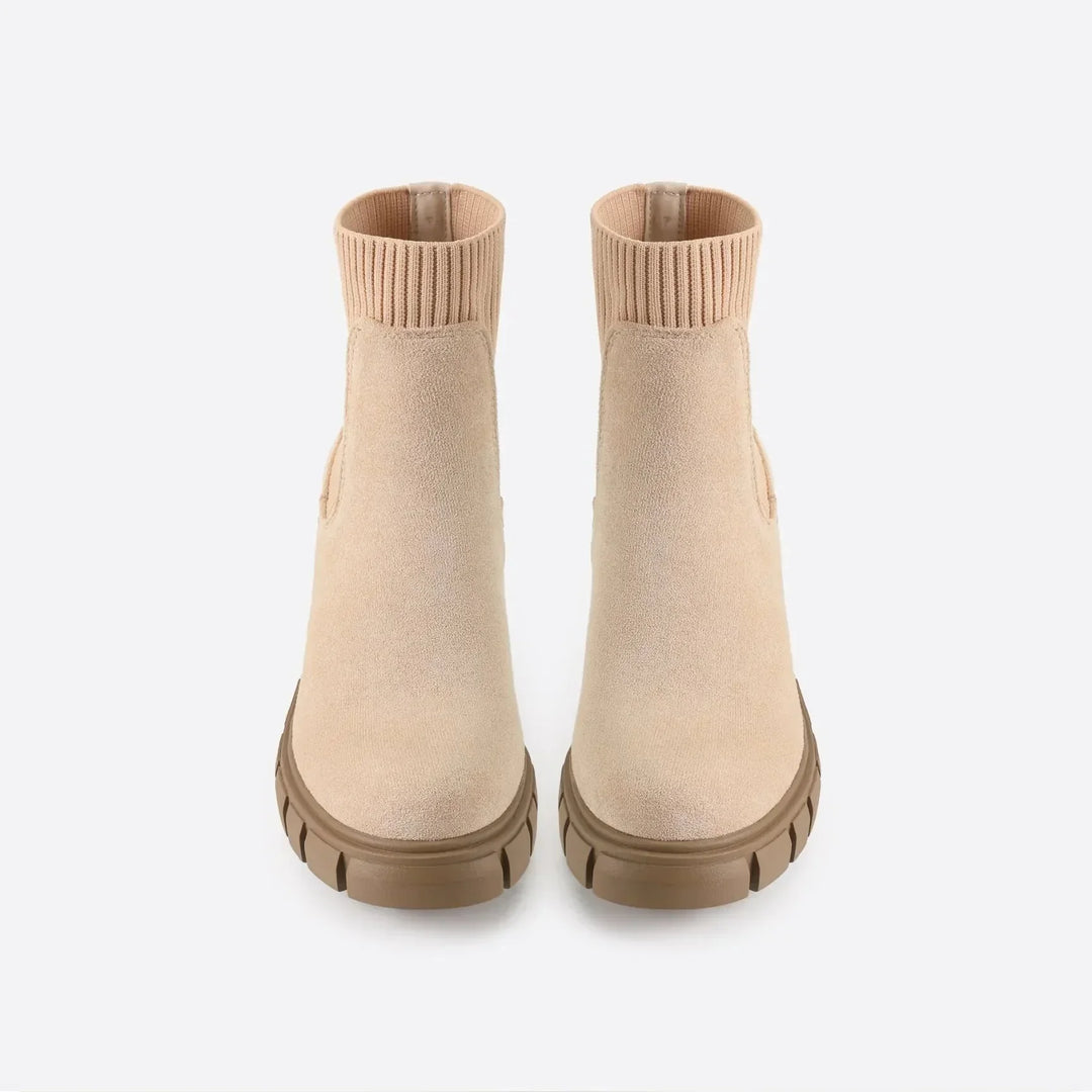 Adeline | Chunky Lug Sole Chelsea Boots for Women