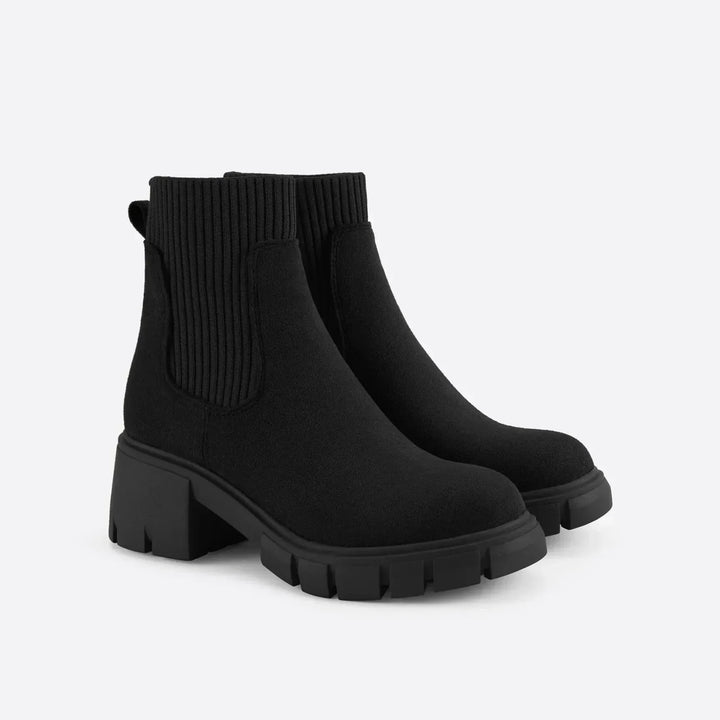 Adeline | Chunky Lug Sole Chelsea Boots for Women