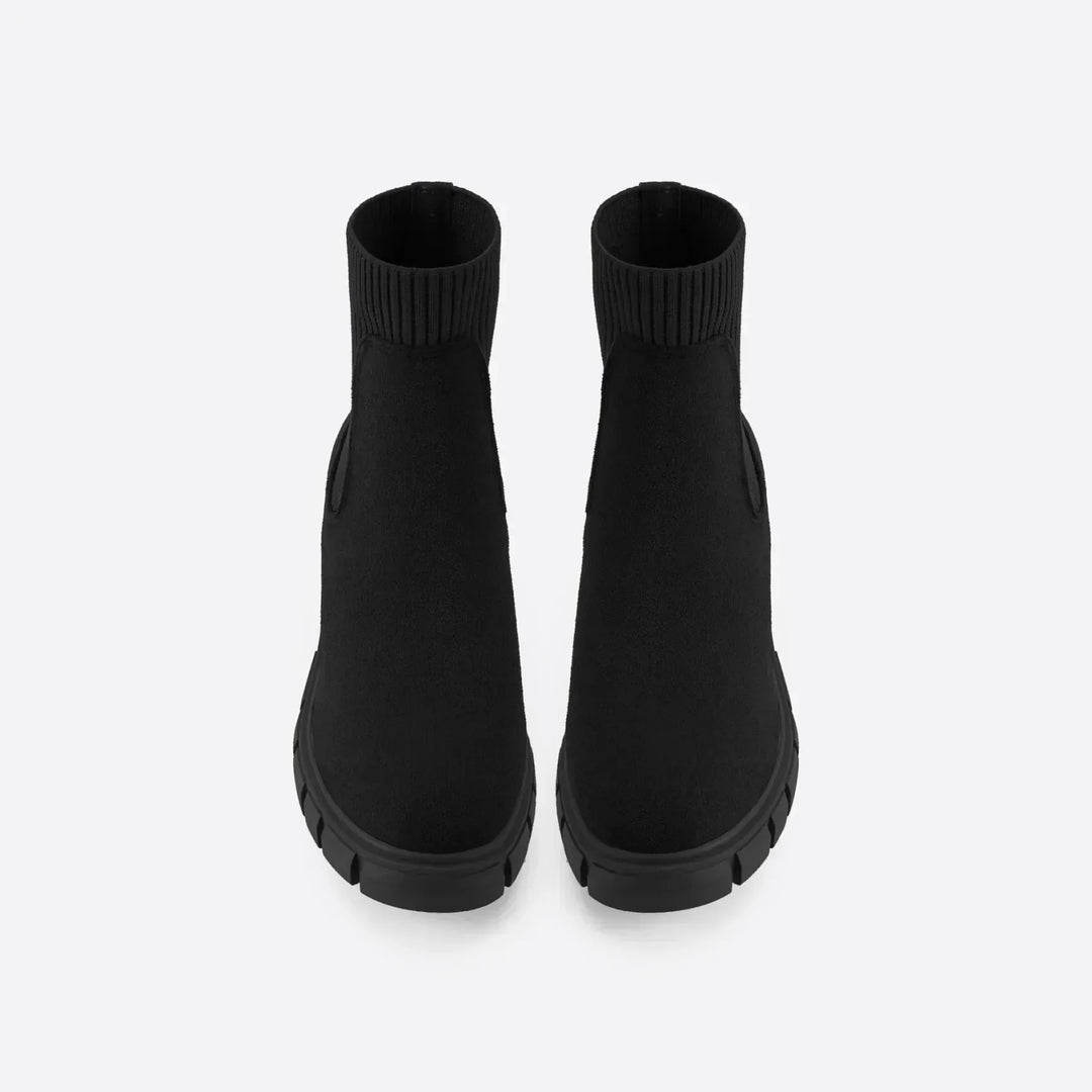Adeline | Chunky Lug Sole Chelsea Boots for Women