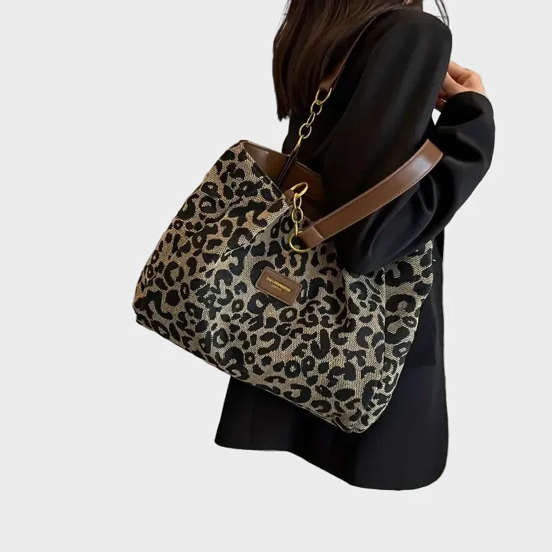 Roxane | Leopard Lush Tote
