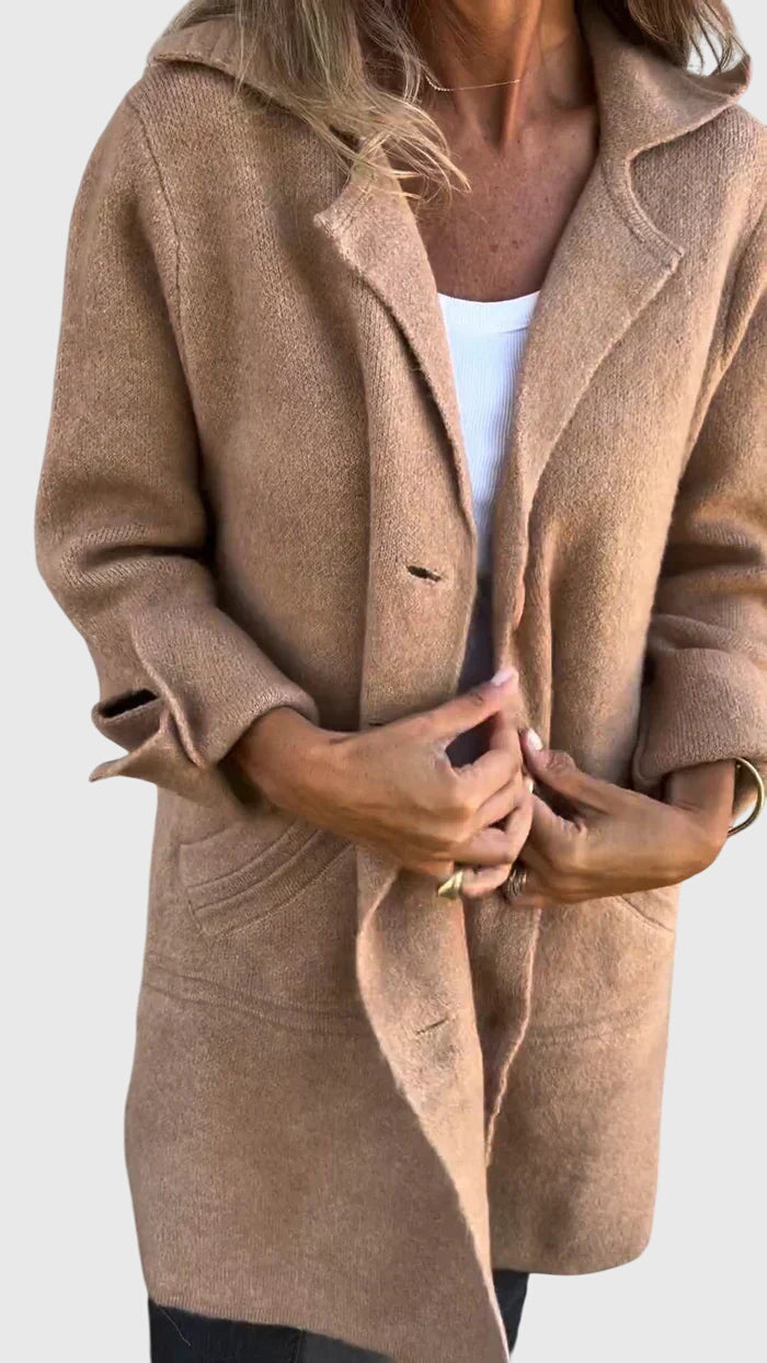Buttoned tailored blazer for women - view 7