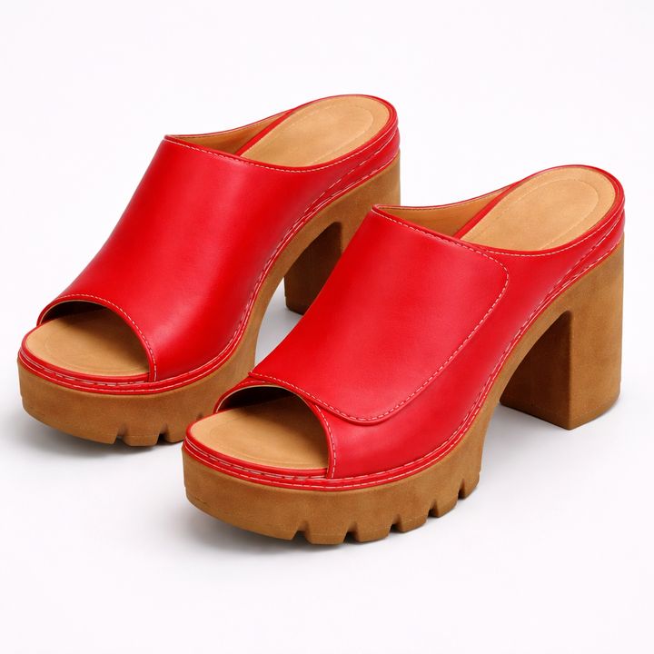 Louise | Platform Block Heel