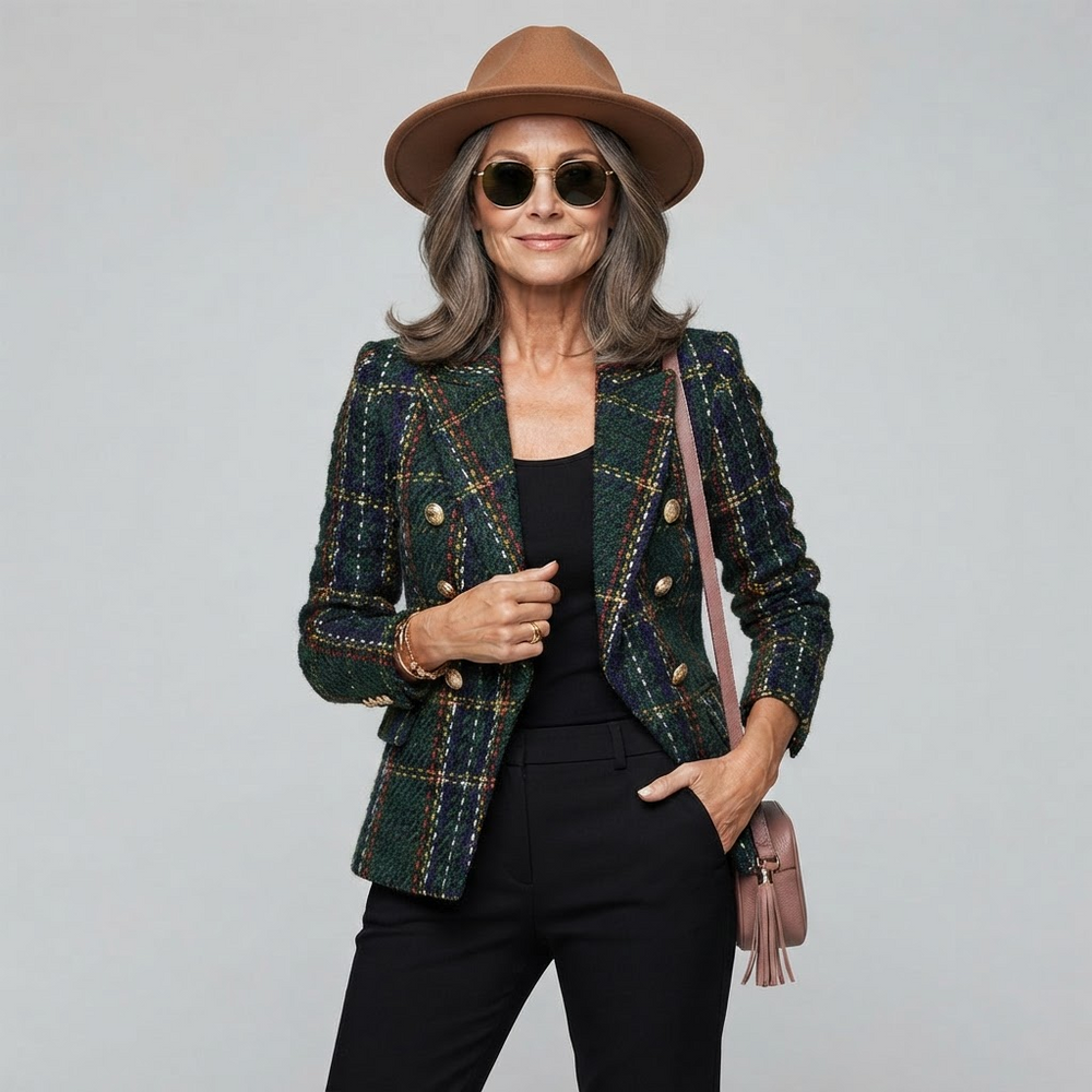 Elegant Blazer for Women - Green
