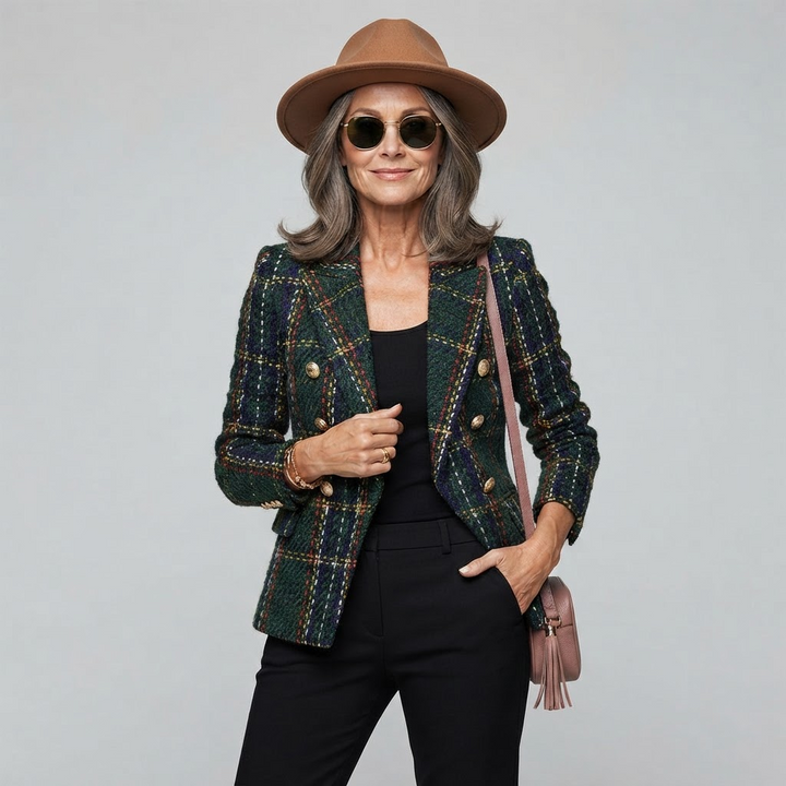 Elegant Blazer for Women - Green
