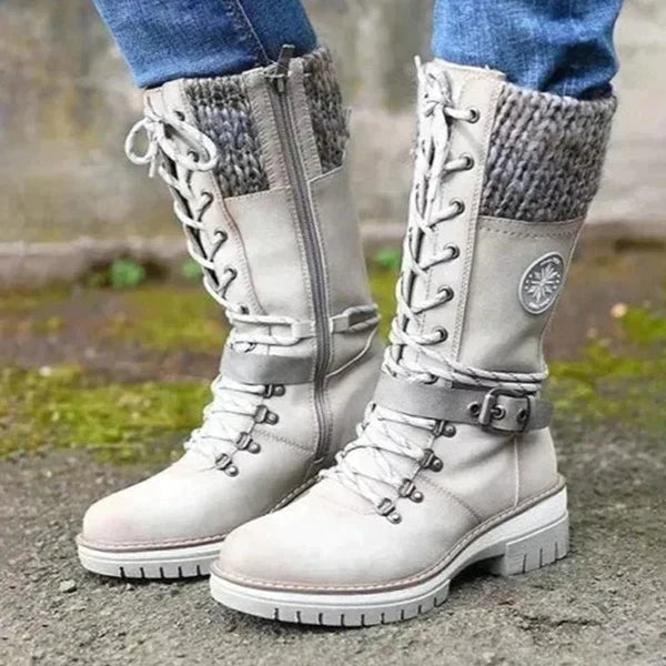 Insulated Winter Boots for Women - White
