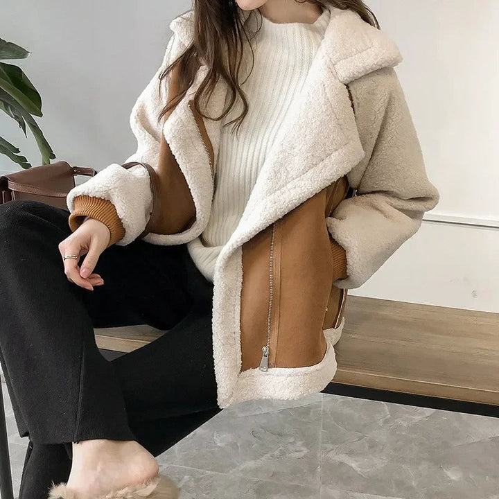 Avery | Faux Shearling Jacket for Women