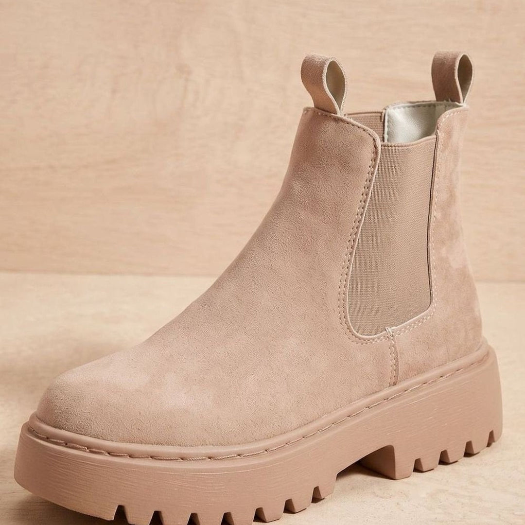 Fauvette | Chunky Platform Chelsea Winter Boots for Women