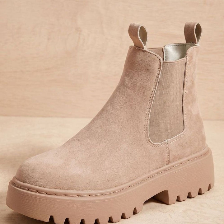 Fauvette | Chunky Platform Chelsea Winter Boots for Women