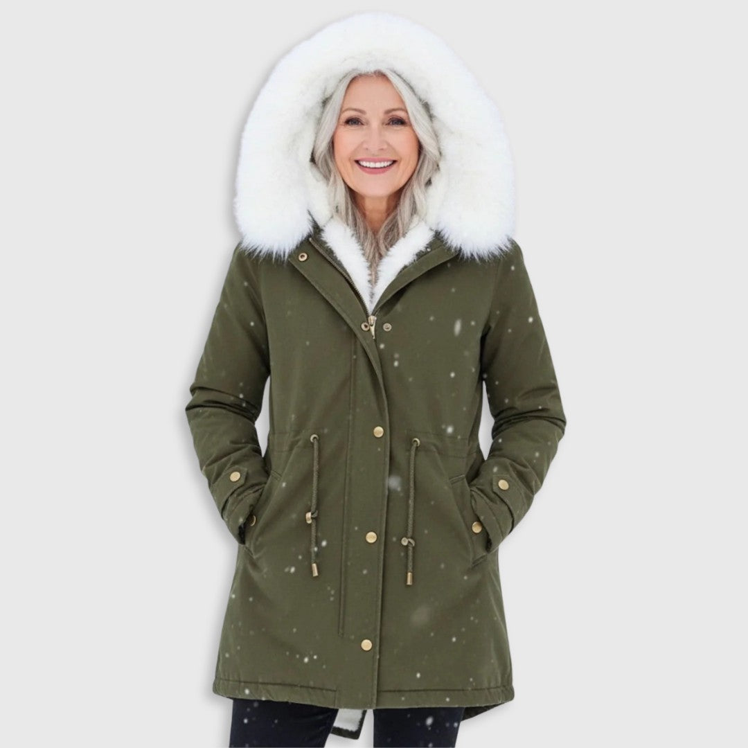 Victoire | Fur Hood Parka Winter Jacket for Women