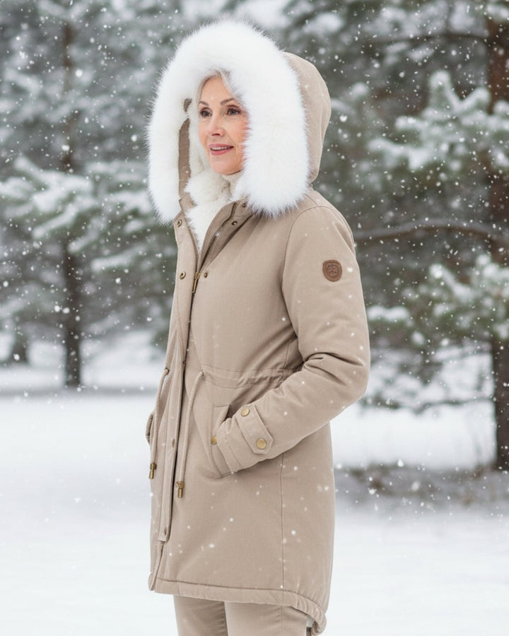Victoire | Fur Hood Parka Winter Jacket for Women