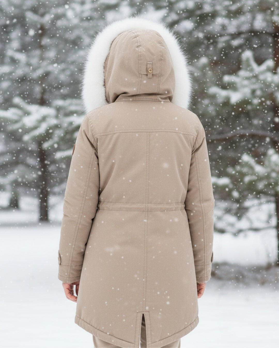 Victoire | Fur Hood Parka Winter Jacket for Women