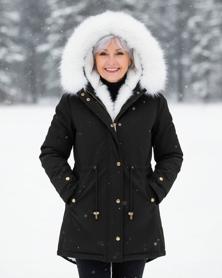 Victoire | Fur Hood Parka Winter Jacket for Women