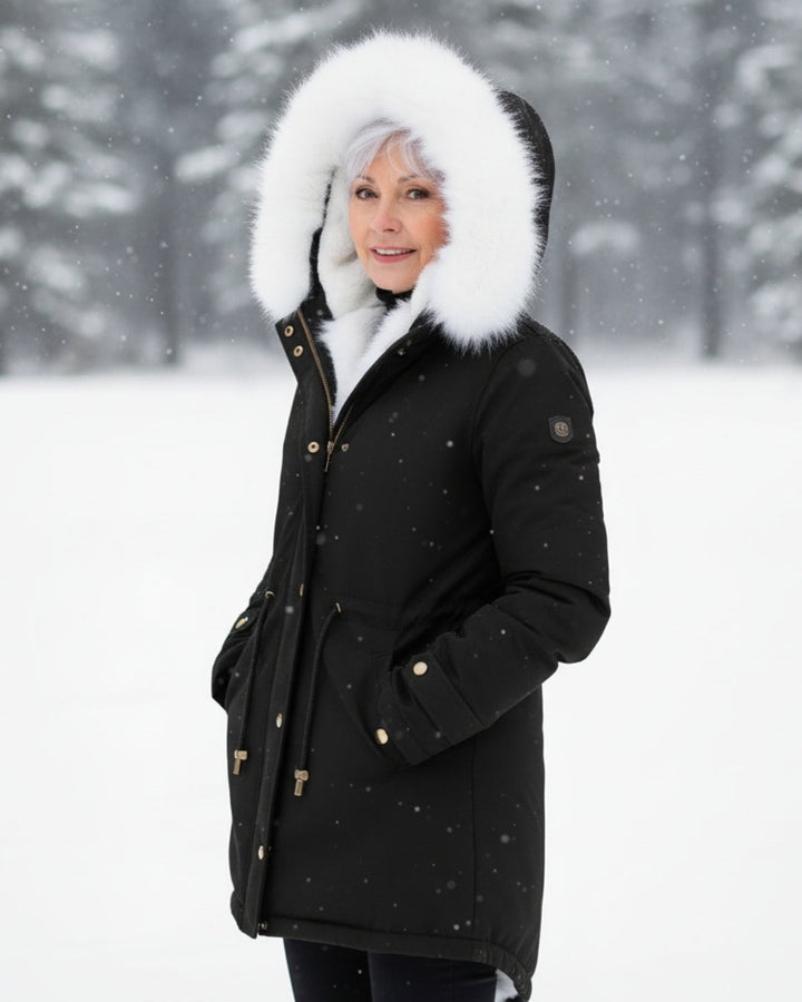 Victoire | Fur Hood Parka Winter Jacket for Women