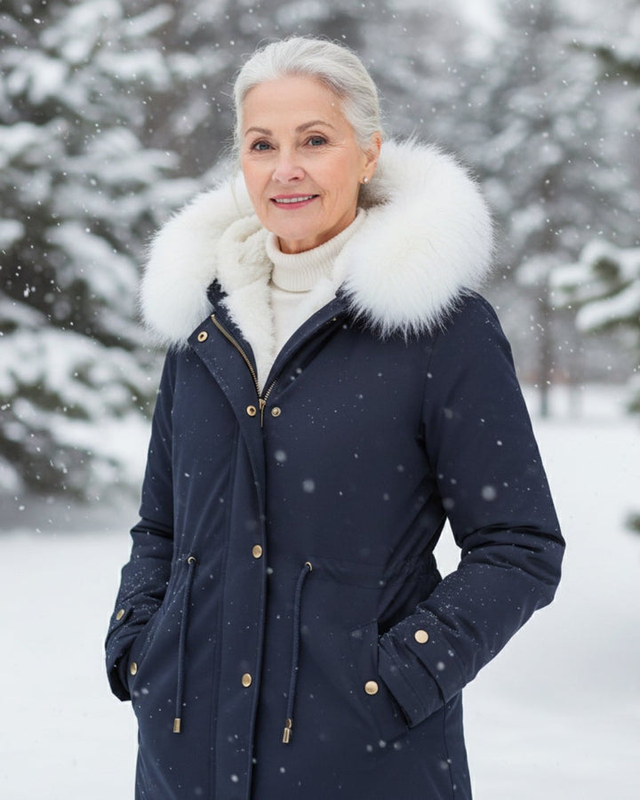 Victoire | Fur Hood Parka Winter Jacket for Women