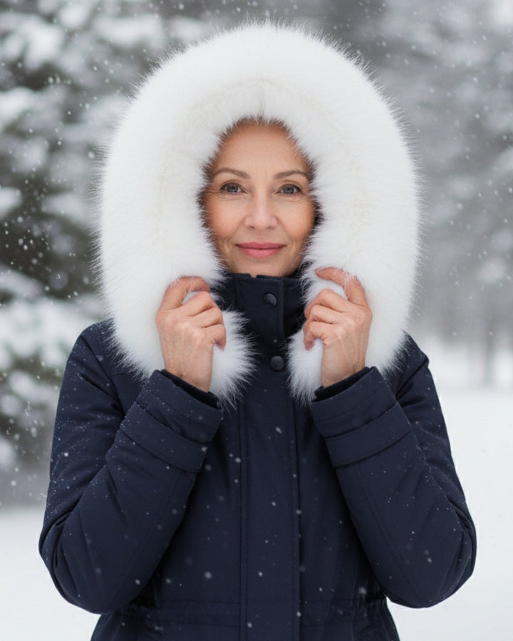 Victoire | Fur Hood Parka Winter Jacket for Women