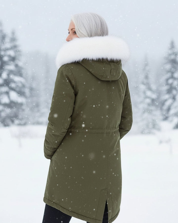 Victoire | Fur Hood Parka Winter Jacket for Women