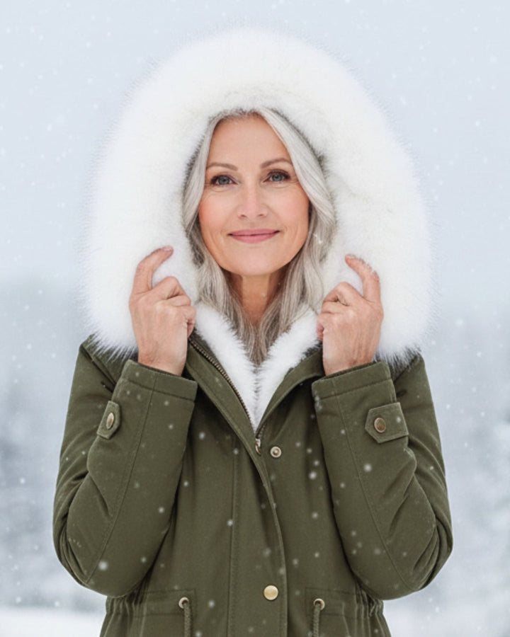 Victoire | Fur Hood Parka Winter Jacket for Women