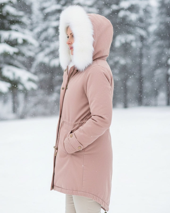 Victoire | Fur Hood Parka Winter Jacket for Women
