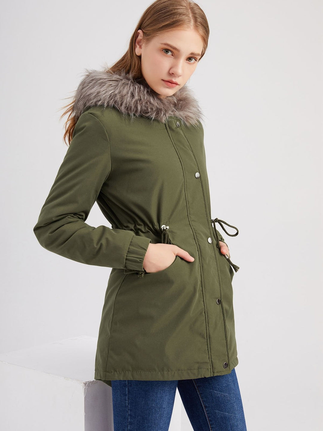Jeanne | Fur Lined Parka Winter Jacket for Women