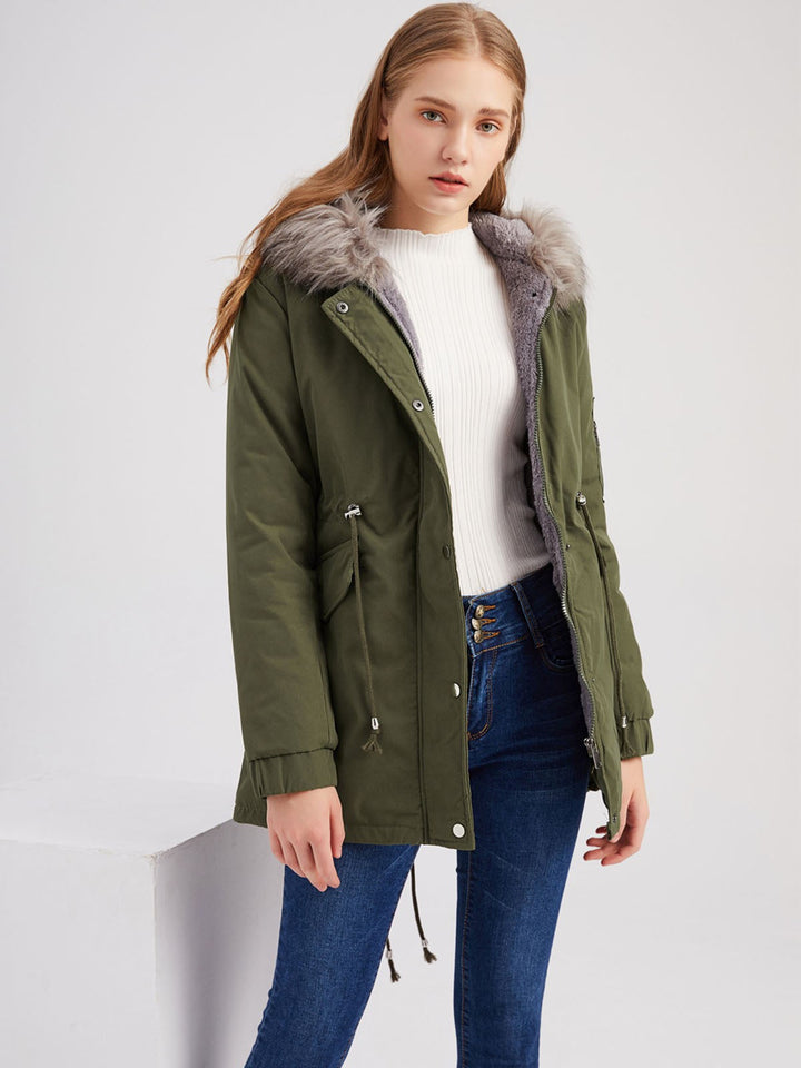 Jeanne | Fur Lined Parka Winter Jacket for Women