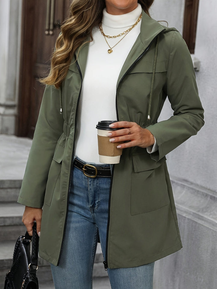 Lucy | Zip Up Hooded Anorak Jacket for Women