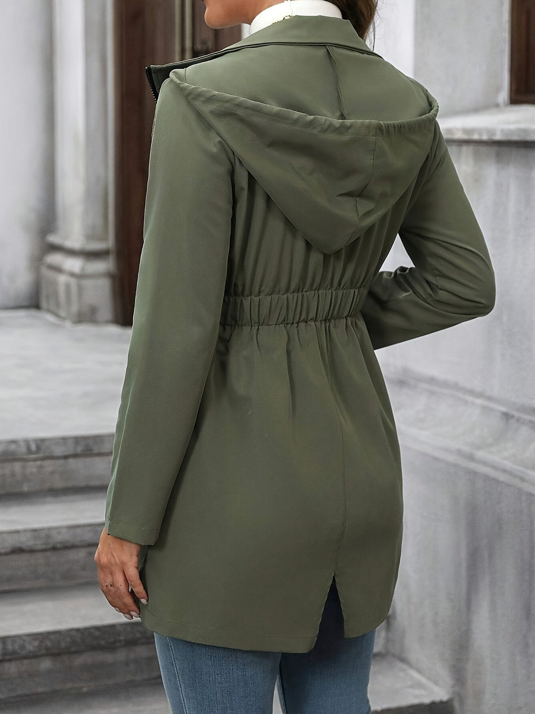 Lucy | Zip Up Hooded Anorak Jacket for Women