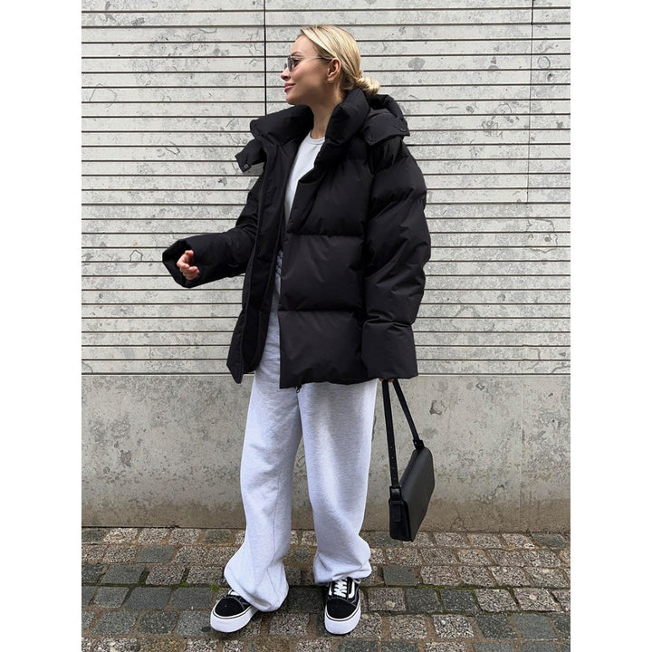 Maiwenn | Oversized Hooded Puffer Jacket for Women