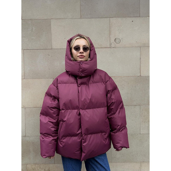 Maiwenn | Oversized Hooded Puffer Jacket for Women