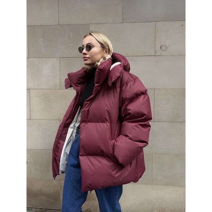 Maiwenn | Oversized Hooded Puffer Jacket for Women