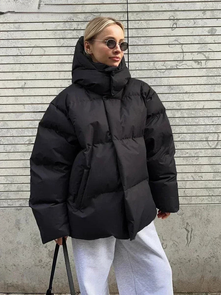Maiwenn | Oversized Hooded Puffer Jacket for Women