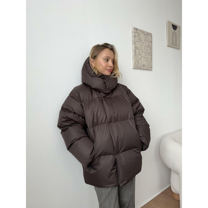 Maiwenn | Oversized Hooded Puffer Jacket for Women