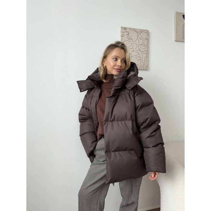 Maiwenn | Oversized Hooded Puffer Jacket for Women