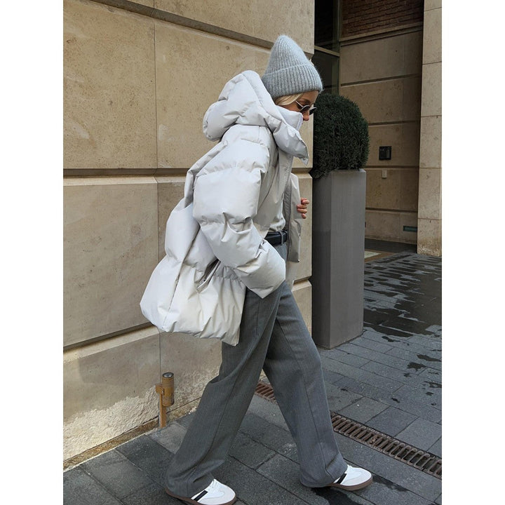 Maiwenn | Oversized Hooded Puffer Jacket for Women