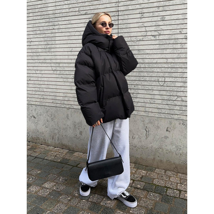 Maiwenn | Oversized Hooded Puffer Jacket for Women