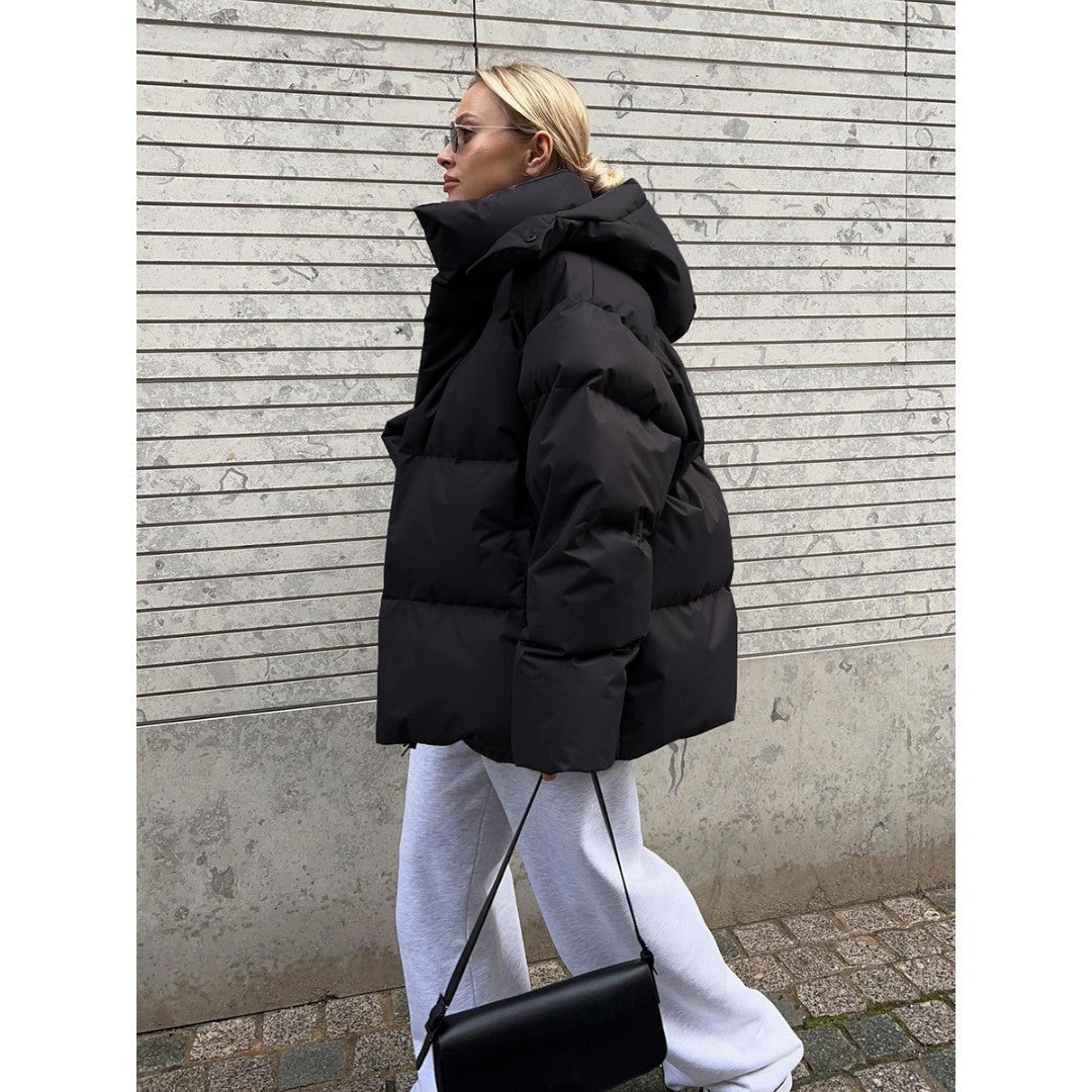 Maiwenn | Oversized Hooded Puffer Jacket for Women
