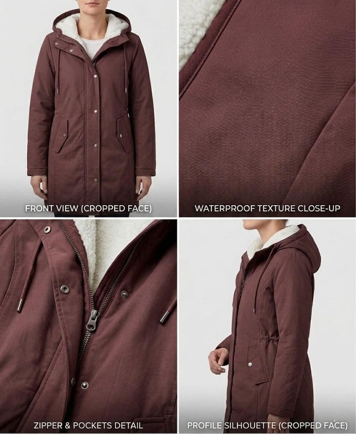 Carline | Waterproof Long Parka Winter Jacket for Women