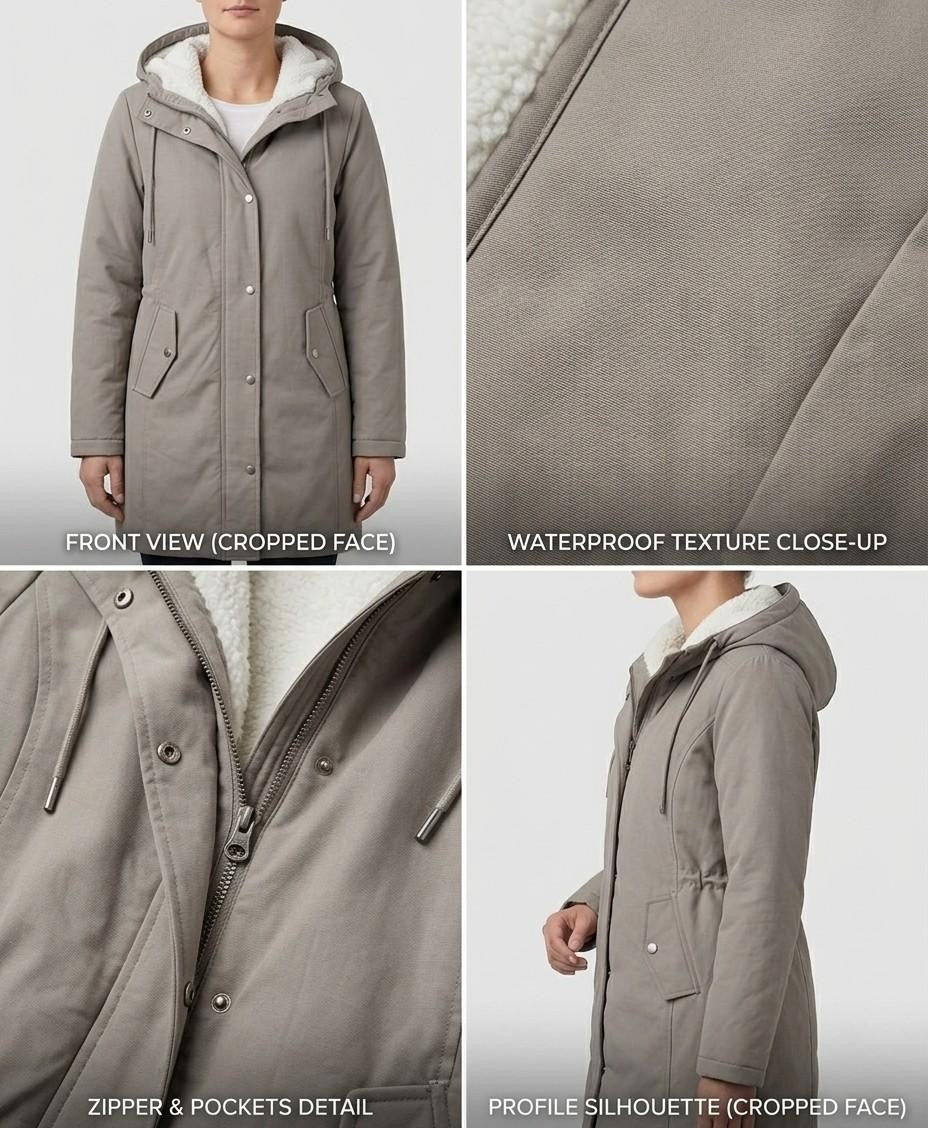 Carline | Waterproof Long Parka Winter Jacket for Women