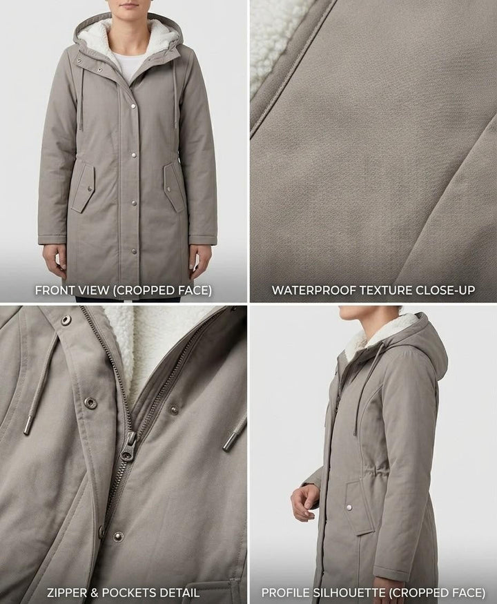 Carline | Waterproof Long Parka Winter Jacket for Women