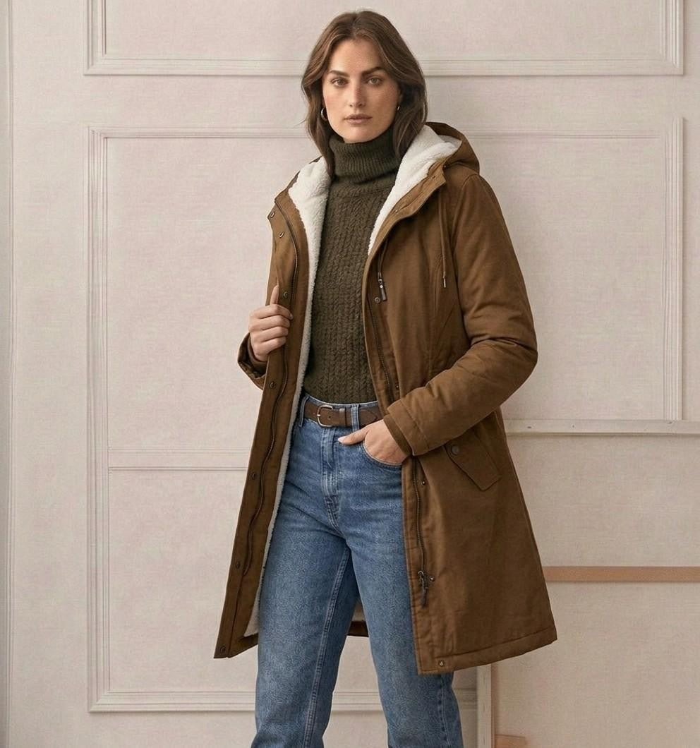 Carline | Waterproof Long Parka Winter Jacket for Women