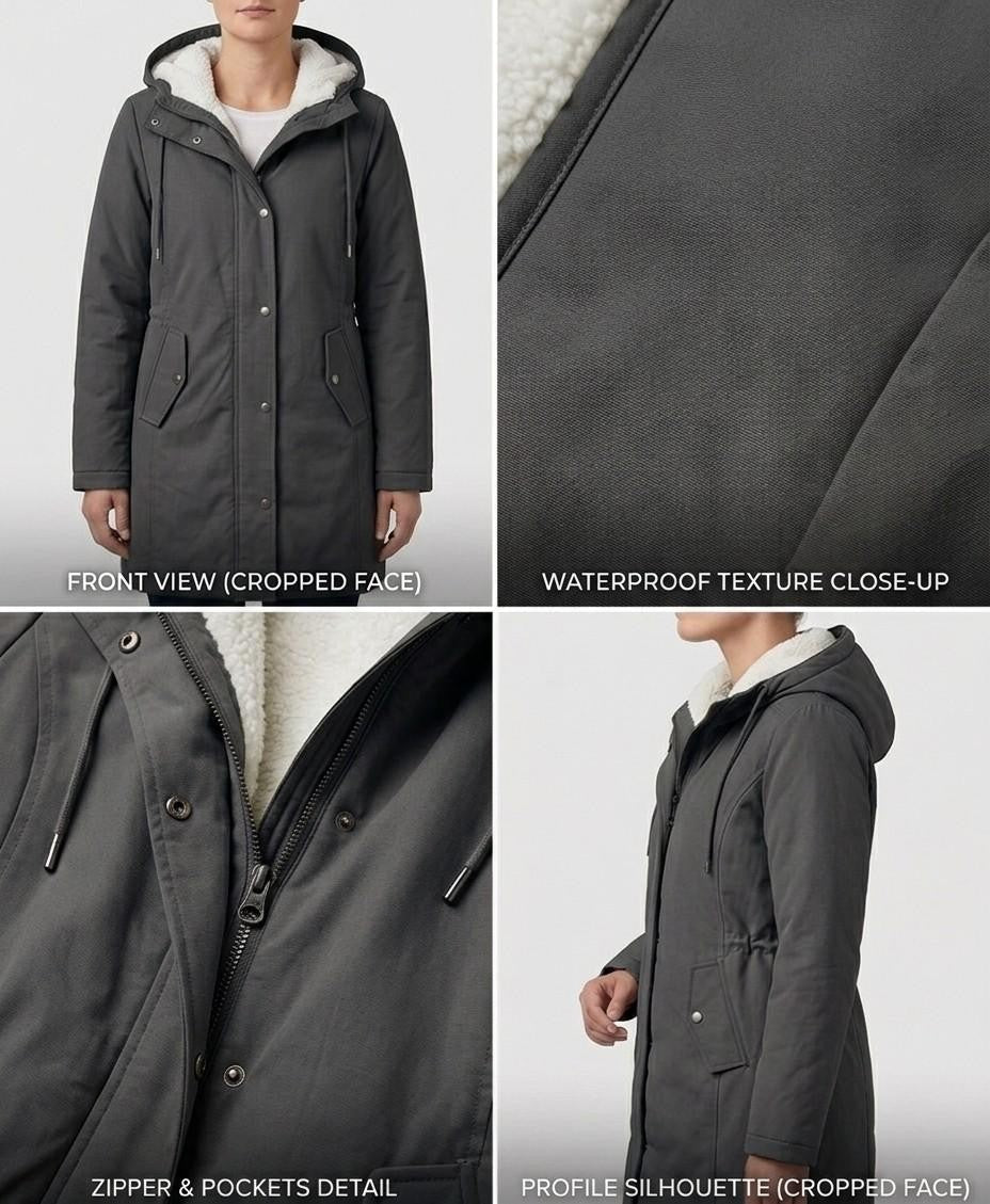 Carline | Waterproof Long Parka Winter Jacket for Women