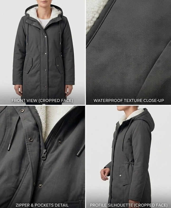 Carline | Waterproof Long Parka Winter Jacket for Women