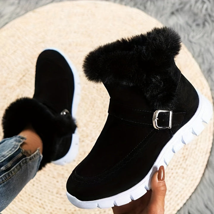 Sloane | Plush-Trimmed Winter Boots