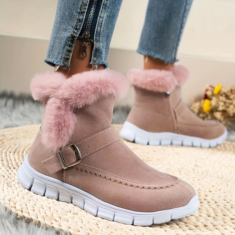Sloane | Plush-Trimmed Winter Boots